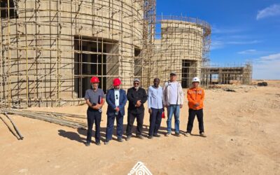 زيارة مشروع مصنع اسمنت فزان